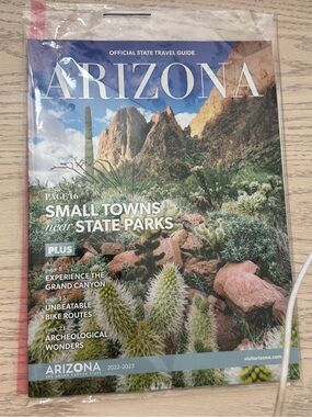 Arizona Official State Travel Guide 2022-2023 Tourism Book
